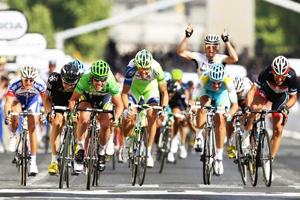 Mark Cavendish Paris win Tour 2011