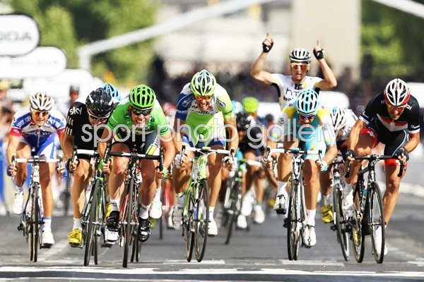 Mark Cavendish Paris win Tour 2011
