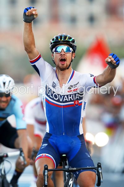 Peter Sagan Road Race winner Qatar 2016