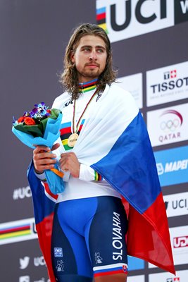 Peter Sagan Road Race winner Qatar 2016