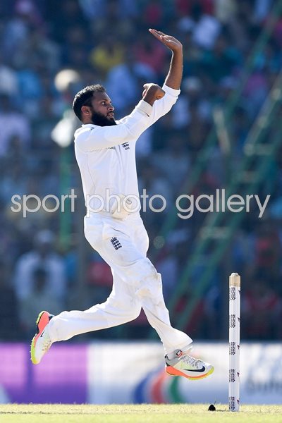 Adil Rashid England v Bangladesh Chittagong 2016