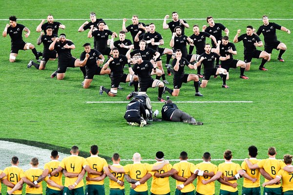 New Zealand All Blacks Haka v Australia Auckland 2016