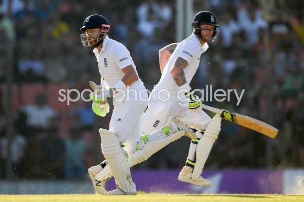 Jonny Bairstow & Ben Stokes England Chittagong 2016