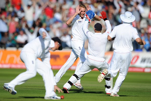 Stuart Broad England Lord's 2011