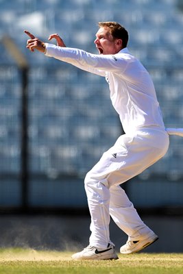 Gareth Batty England v Bangladesh Chittagong 2016