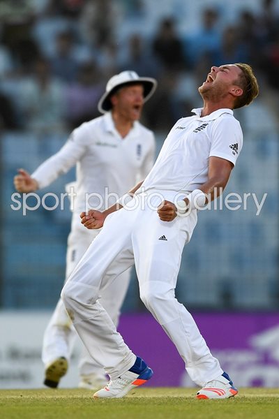 Stuart Broad England v Bangladesh Chittagong 2016