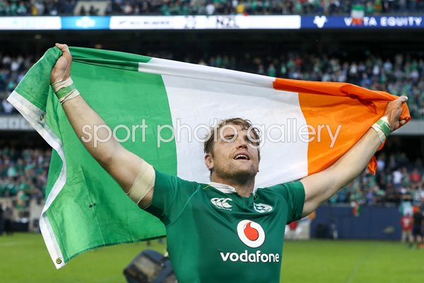 Jamie Heaslip Ireland v New Zealand Chicago 2016