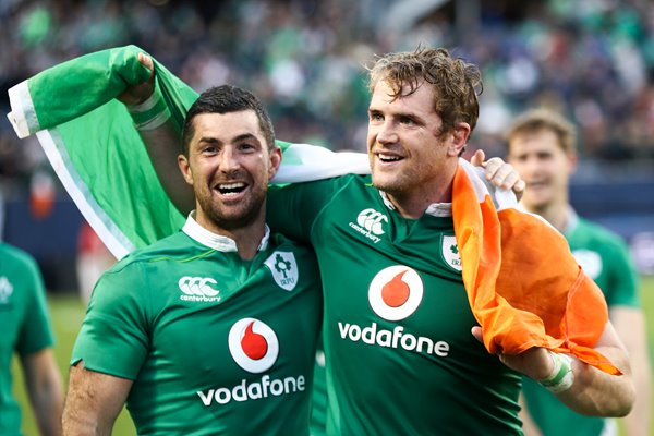 Rob Kearney & Jamie Heaslip Ireland Chicago 2016