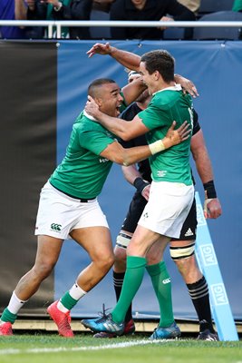 Simon Zebo & Jonny Sexton Ireland v New Zealand 2016