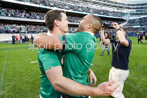 Simon Zebo & Jonny Sexton Ireland v New Zealand 2016