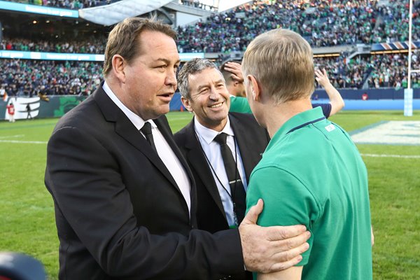 Steve Hansen New Zealand & Joe Schmidt Ireland Chicago 2016