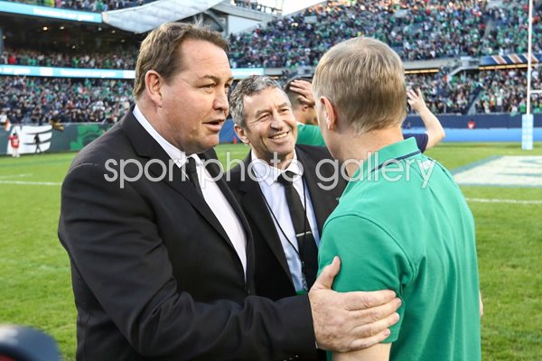 Steve Hansen New Zealand & Joe Schmidt Ireland Chicago 2016
