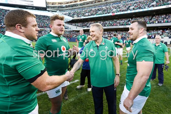 Joe Schmidt Ireland beat New Zealand Chicago 2016