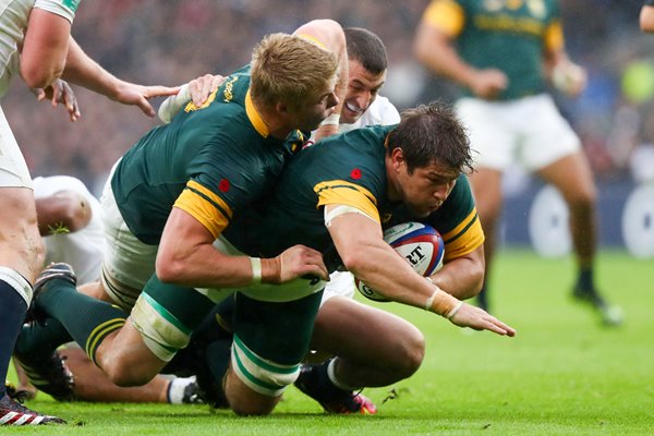 Willem Alberts South Africa v England Twickenham 2016