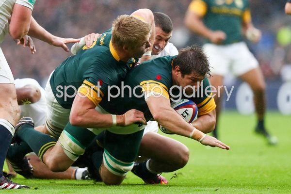 Willem Alberts South Africa v England Twickenham 2016
