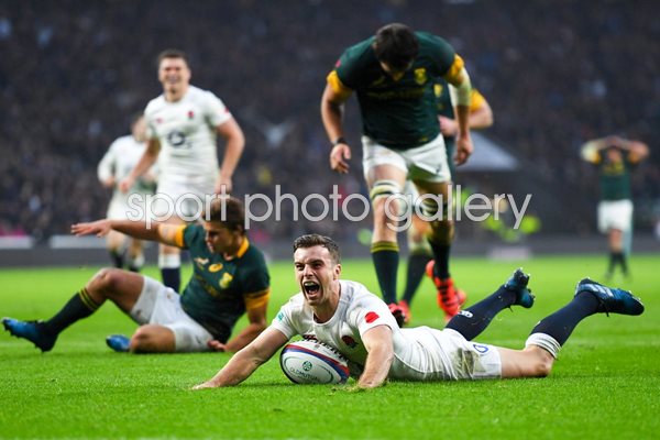 George Ford England scores v South Africa Twickenham 2016