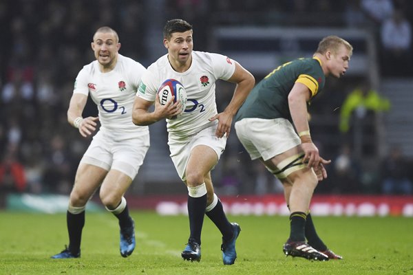 Ben Youngs England dummies Pieter-Steph du Toit 2016