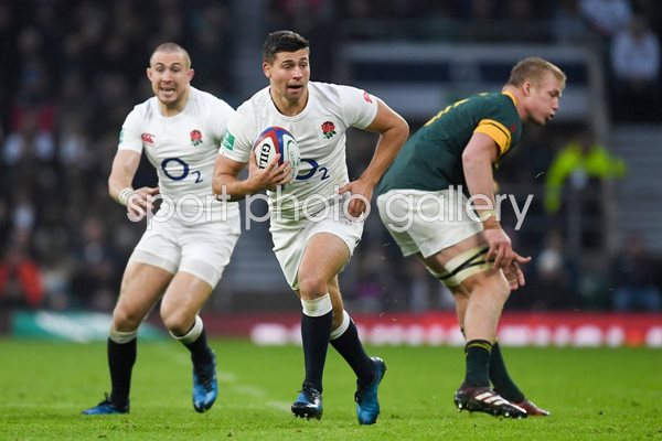 Ben Youngs England dummies Pieter-Steph du Toit 2016