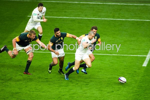 Mike Brown England scores v South Africa Twickenham 2016