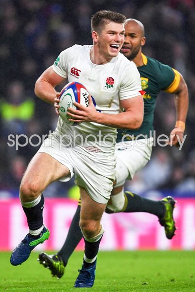 Owen Farrell England scores v South Africa Twickenham 2016
