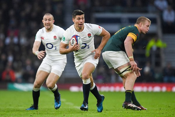 Ben Youngs England dummies Pieter-Steph du Toit 2016