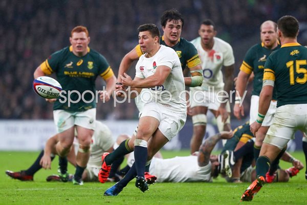 Ben Youngs England v South Africa Twickenham 2016