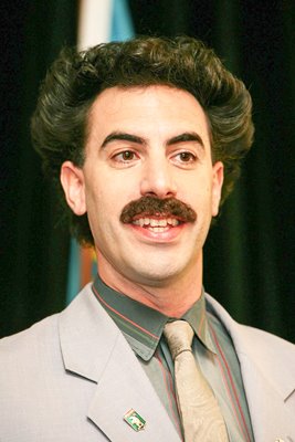 Borat Promotes His Film In Melbourne