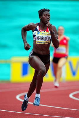 Christine Ohuruogu Birmingham 400m 2011