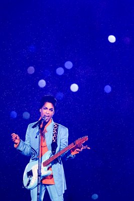 Prince on stage 2007