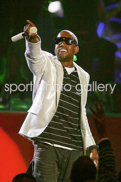 Kanye West Concert At Aladdin