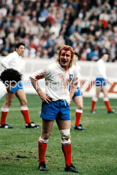 Jean-Pierre Rives France v Wales Five Nations 1983
