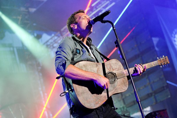 Chris Martin of Coldplay California 2011