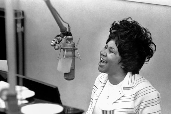 Portrait of "The Queen of Soul", Aretha Franklin