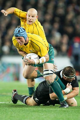 James Horwill Australia v New Zealand Bledisloe Cup 2011