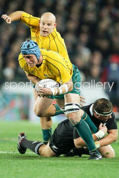 James Horwill Australia v New Zealand Bledisloe Cup 2011