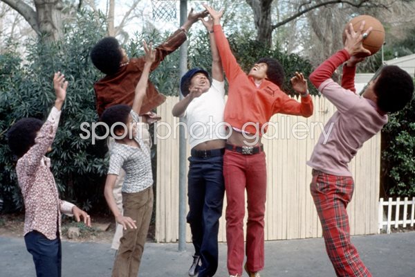 Jackson Five Basketball action