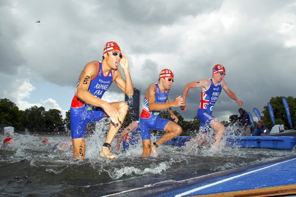 Alistair Brownlee Triathlon Hyde Park London 2011