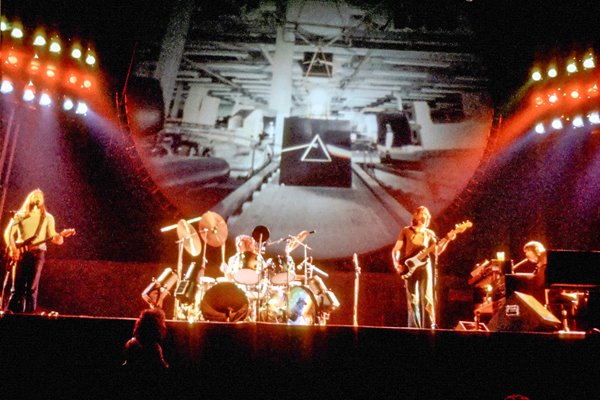 Pink Floyd on stage