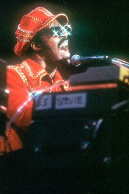 Stevie Wonder on stage