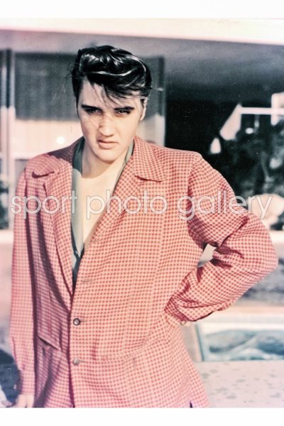 Young Elvis Presley the mechanic