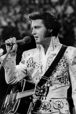Elvis Presley classic 70's portrait