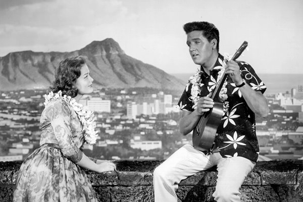 Elvis Presley in Blue Hawaii