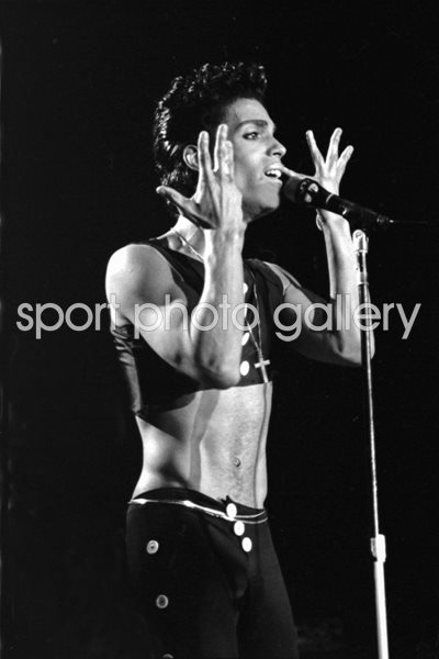Prince on stage