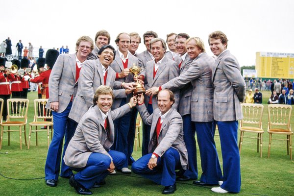 USA Ryder Cup Team Walton Heath 1981