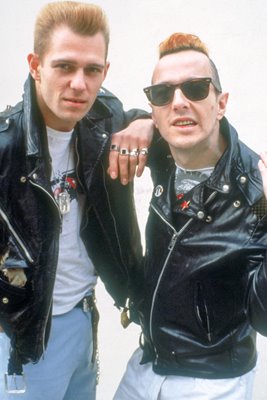 Strummer And Simonon of The Clash