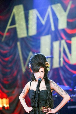 Amy Winehouse Performs for Grammy's via video link