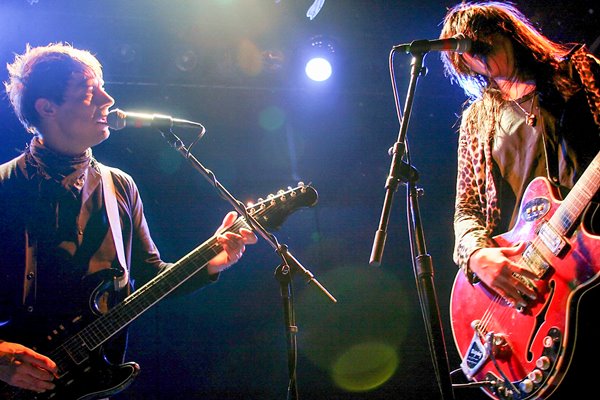 The Kills onstage