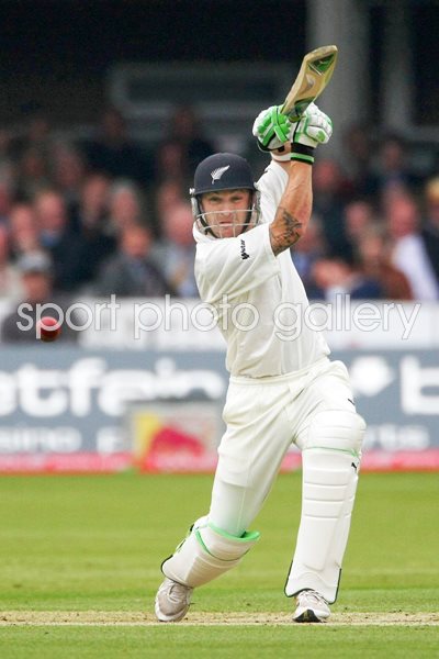 Brendan McCullum on the attack at Lord's 2008