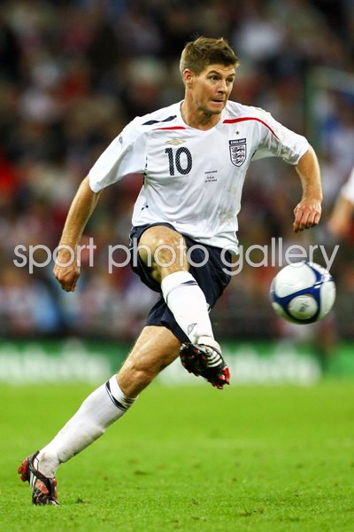 Steven Gerrard England v USA