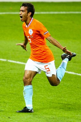 Giovanni van Bronckhorst Netherlands v Italy Euro 2008